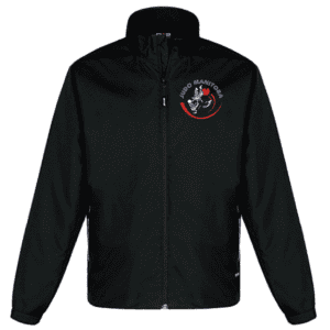 4170 Athletic Mesh Lined Track Jacket - Black